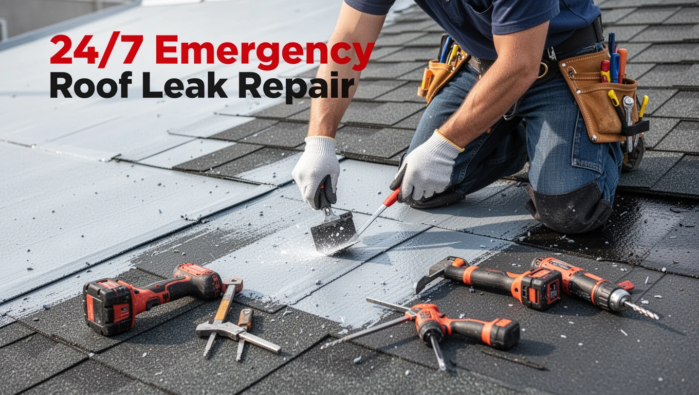 24/7 Emergency Roof Leak Repair